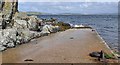 HY2506 : Slipway, Cooper's Noust, Graemsay, Orkney by Claire Pegrum