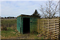 SD5745 : Ailsa Grove Bird Hide by Chris Heaton