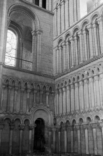 South west transept, Ely Cathedral, 1961