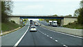 NZ3023 : Northbound A1(M), Preston Lane Bridge by David Dixon