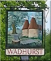 TQ6331 : Wadhurst Village Sign by John P Reeves