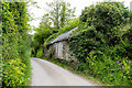 SW9349 : Abandoned Farm Building by Mike Lyne