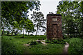 SJ8148 : Watermills Colliery Ventilation Tower, Apedale by Brian Deegan