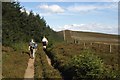 NT4231 : On the Southern Uplands Way heading towards Three Brethren by Colin Park