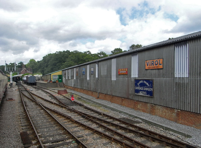 Bluebell Railway - carriage and wagon works