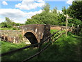 SU0797 : Canal bridge near South Cerney by Malc McDonald