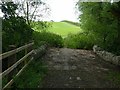 SK6650 : Bridge over the dumble near Lady Well Barn by Alan Murray-Rust