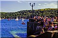 SX1251 : Fowey Quay during a regatta by Oliver Mills