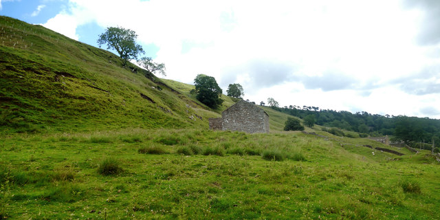 Hillside above the Orgate bridleway