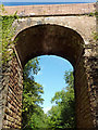 SJ6931 : The arch of Hollings Bridge near Woodseaves in Shropshire by Roger  D Kidd