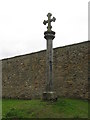 NT3068 : Memorial Cross at Drum Farm, Gilmerton by M J Richardson