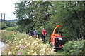 SO0826 : Tree surgery next to tow path by M J Roscoe