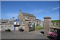 NK0428 : Aberdeenshire kirkyard scene by Bill Harrison