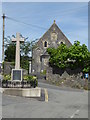 SX7570 : War memorial and place of worship, Ashburton by Chris Allen