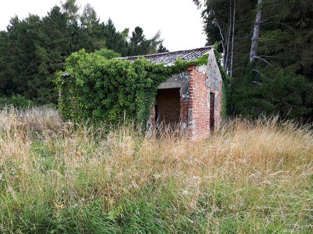 WW2 ancillary building, former RAF Bibury