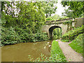 SJ8356 : Portland Drive bridge over the Macclesfield Canal by Stephen Craven