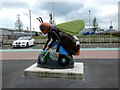 SJ7996 : Bee-sy Rider at Trafford Park by Gerald England