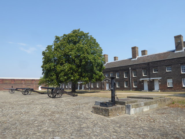 Inside Tilbury Fort