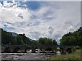 SO2913 : Tudor Bridge over the Usk at Abergavenny by Colin Cheesman