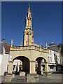 ST6143 : Market Cross, Shepton Mallet by Chris Allen