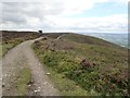 SJ1465 : Offa's Dyke Path on Moel Llys y Coed by Eirian Evans