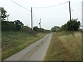 TF7643 : Chalkpit Lane climbing south out of Titchwell by Christine Johnstone