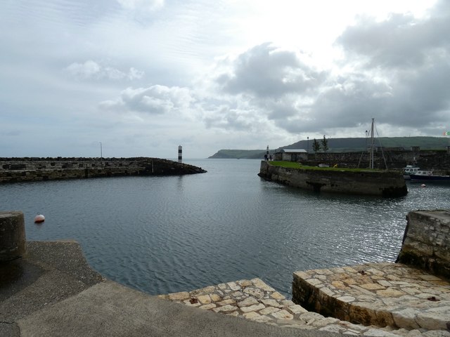 Carnlough harbour