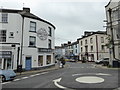 SD2878 : Looking into King Street, Ulverston by Chris Allen