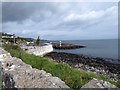 D2818 : Entrance to Carnlough Harbour by Gerald England