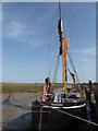 TR0262 : Ironsides moored at Faversham Creek by pam fray