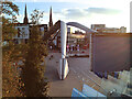 SP3379 : The Whittle Arch and spires, Coventry by Robin Stott