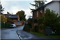 TM3968 : Looking up High Street, Yoxford by Christopher Hilton