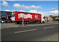 ST3090 : Tredaire articulated lorry, Malpas Road, Newport by Jaggery