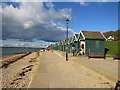 SZ4795 : Seafront at Gurnard, near Cowes by Malc McDonald