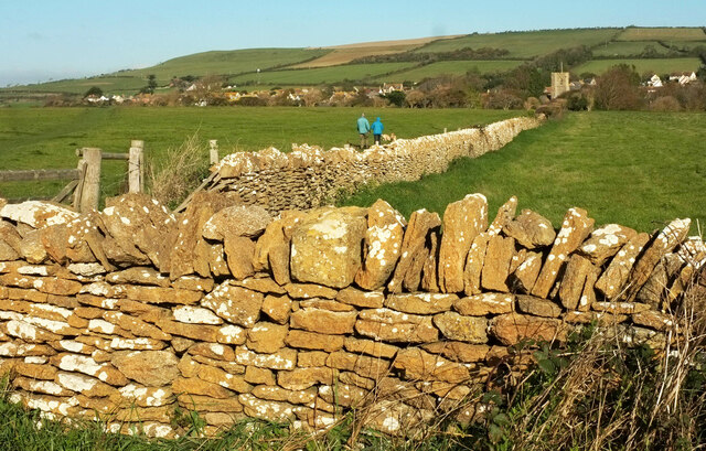 Walls near Burton Bradstock