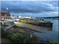 SZ5095 : Chain ferry slipway, East Cowes by Malc McDonald