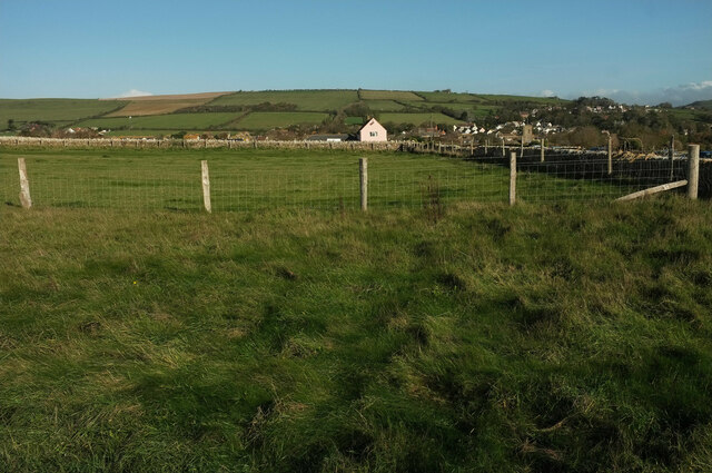 Fence by the coast path