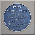 TF4576 : Plaque on the hotel by Bob Harvey