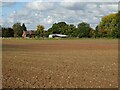 SO7442 : Ploughed field beside Mill Lane by Philip Halling