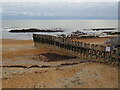 SZ5677 : Groyne on the beach, Ventnor by Malc McDonald