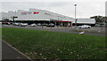 ST3486 : West side of Tesco Extra in Newport Retail Park by Jaggery