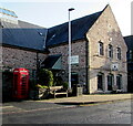 SO2118 : Grade II Listed red phonebox, Beaufort Street, Crickhowell by Jaggery