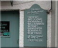 SO2118 : Multilingual Welcome to Crickhowell by Jaggery