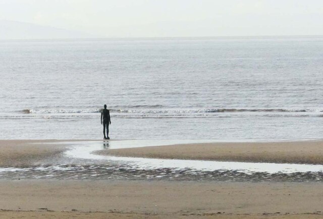 1 of Sir Antony Gormley iron men