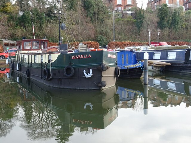 Dutch barge in Diglis Basin