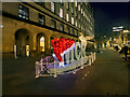 SJ8397 : Christmas Display in St Peter's Square by David Dixon