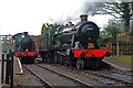 SK3706 : Two locomotives at Shackerstone Station by Chris Allen