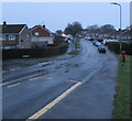 ST3090 : Dawn view north along Rowan Way, Malpas, Newport by Jaggery