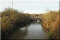 SK4934 : Railway bridge over the River Erewash by David Lally