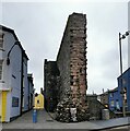 SH4762 : Town Wall, Caernarfon by PAUL FARMER